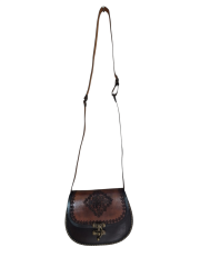 Kadın Hakiki Deri Omuz Çantası El İşçiliği Hanmade 16cm x 20cm