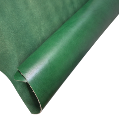 Full Vegetal Deri Çimen Yeşil 1mm ile 2mm Arası Kalınlıklar