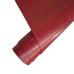 Full Vegetal Deri Kırmızı 1.2mm ile 2mm Arası Kalınlıklar