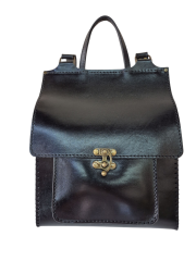 Kadın Hakiki Deri El ve Sırt Çantası El İşçiliği Hanmade 26cm x 32cm