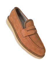 Erkek Hakiki Deri Nubuk Ayakkabı