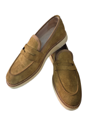 Erkek Hakiki Deri Nubuk Ayakkabı