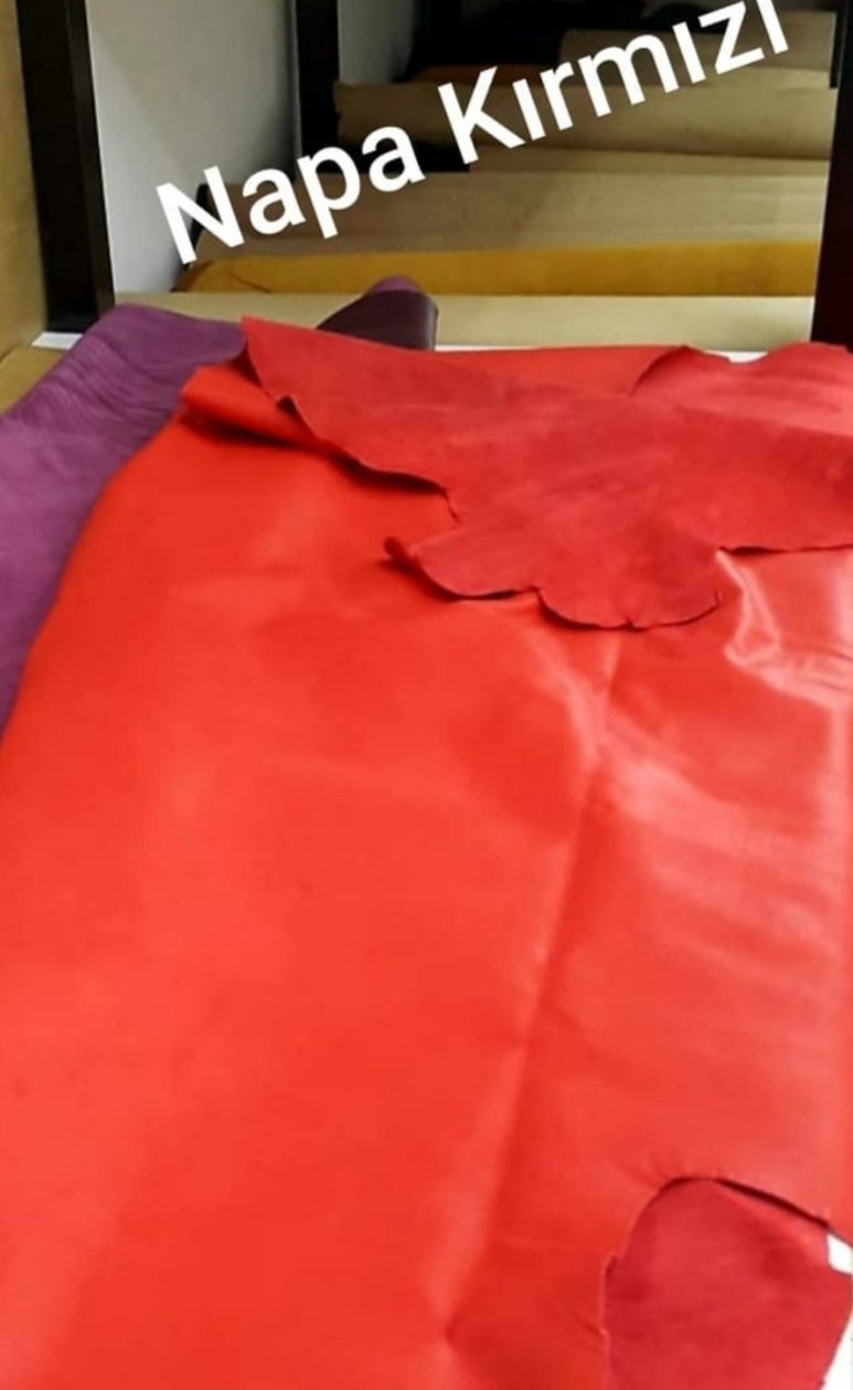 Napa Deri Kırmızı
