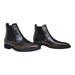 Erkek Hakiki Deri Bot Kırma Rugan Chelsea