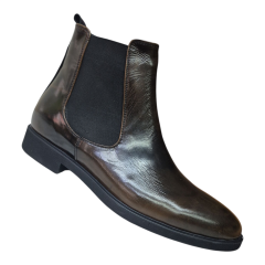 Erkek Hakiki Deri Bot Kırma Rugan Chelsea