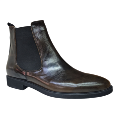 Erkek Hakiki Deri Bot Kırma Rugan Chelsea