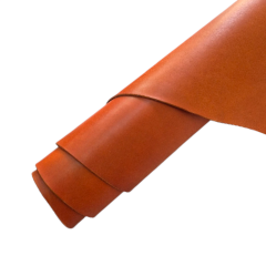 Full Vegetal Deri Turuncu 1mm ve 2mm Kalınlık Arası