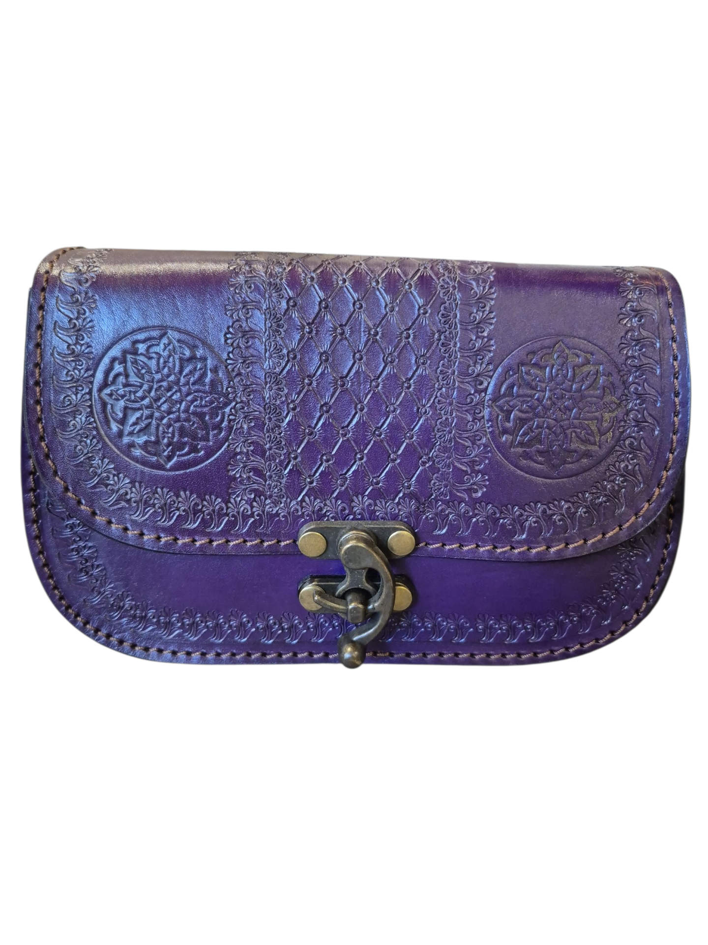 Kadın Hakiki Deri Omuz Çantası El İşçiliği Hanmade 15cm x 20cm