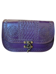 Kadın Hakiki Deri Omuz Çantası El İşçiliği Hanmade 15cm x 20cm