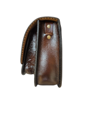 Kadın Hakiki Deri Omuz Çantası El İşçiliği Hanmade Taş Aksesuarlı 20cm x 22cm