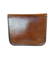 Kadın Hakiki Deri Omuz Çantası El İşçiliği Hanmade Taş Aksesuarlı 20cm x 22cm
