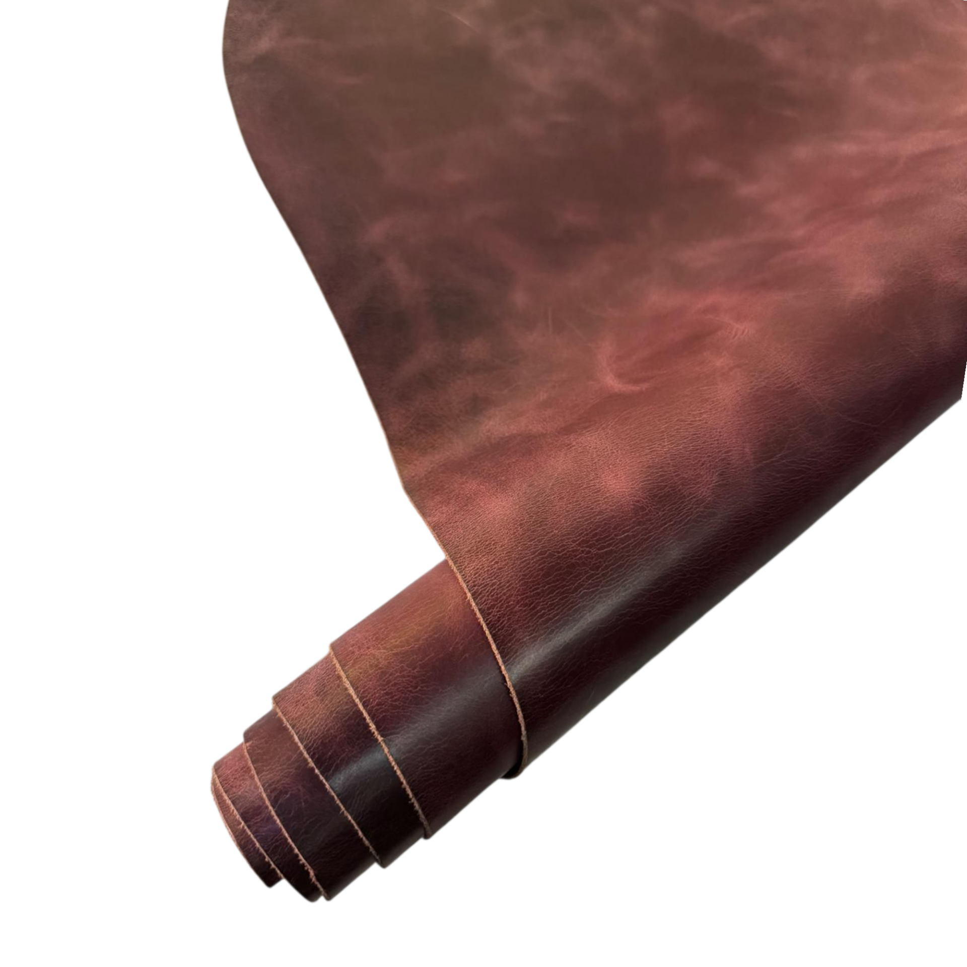 Full Vegetal Crazy Deri Bordo