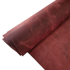 Vegetal Crazy Deri Dolaplı Bordo 1mm ile 2mm Arası Kalınlıklar