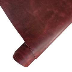 Vegetal Crazy Deri Dolaplı Bordo 1mm ile 2mm Arası Kalınlıklar