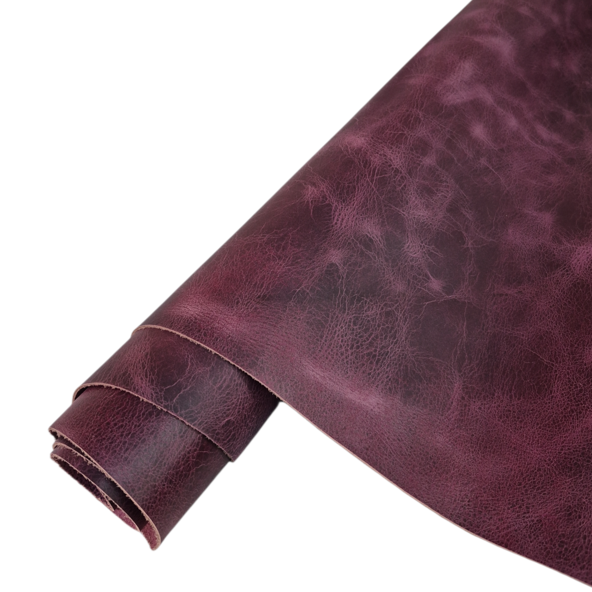 Vegetal Crazy Deri Dolaplı Mor 1mm ile 2mm Arası Kalınlıklar