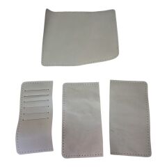 Semi Vejital Deri 1.4mm Kesilmiş Uzun Cüzdan Kalıbı