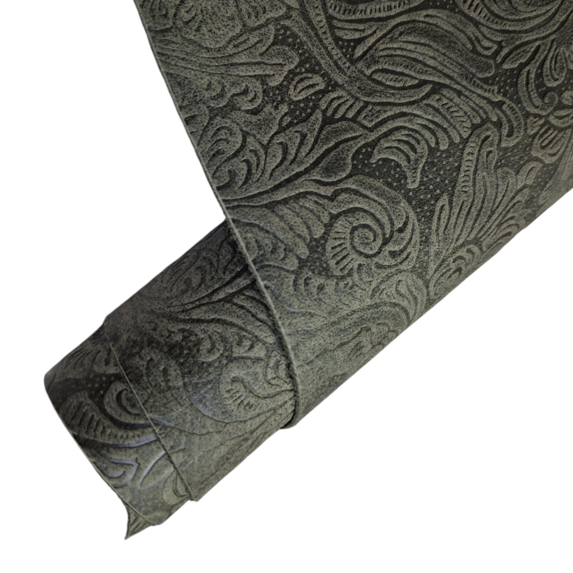 Vegetal Deri Haki Çiçek Baskı