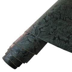 Vegetal Deri Haki Çiçek Baskı