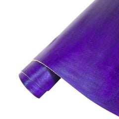 Full Vegetal Deri Embır Mor 1mm ile 4mm Arası Kalınlıklar
