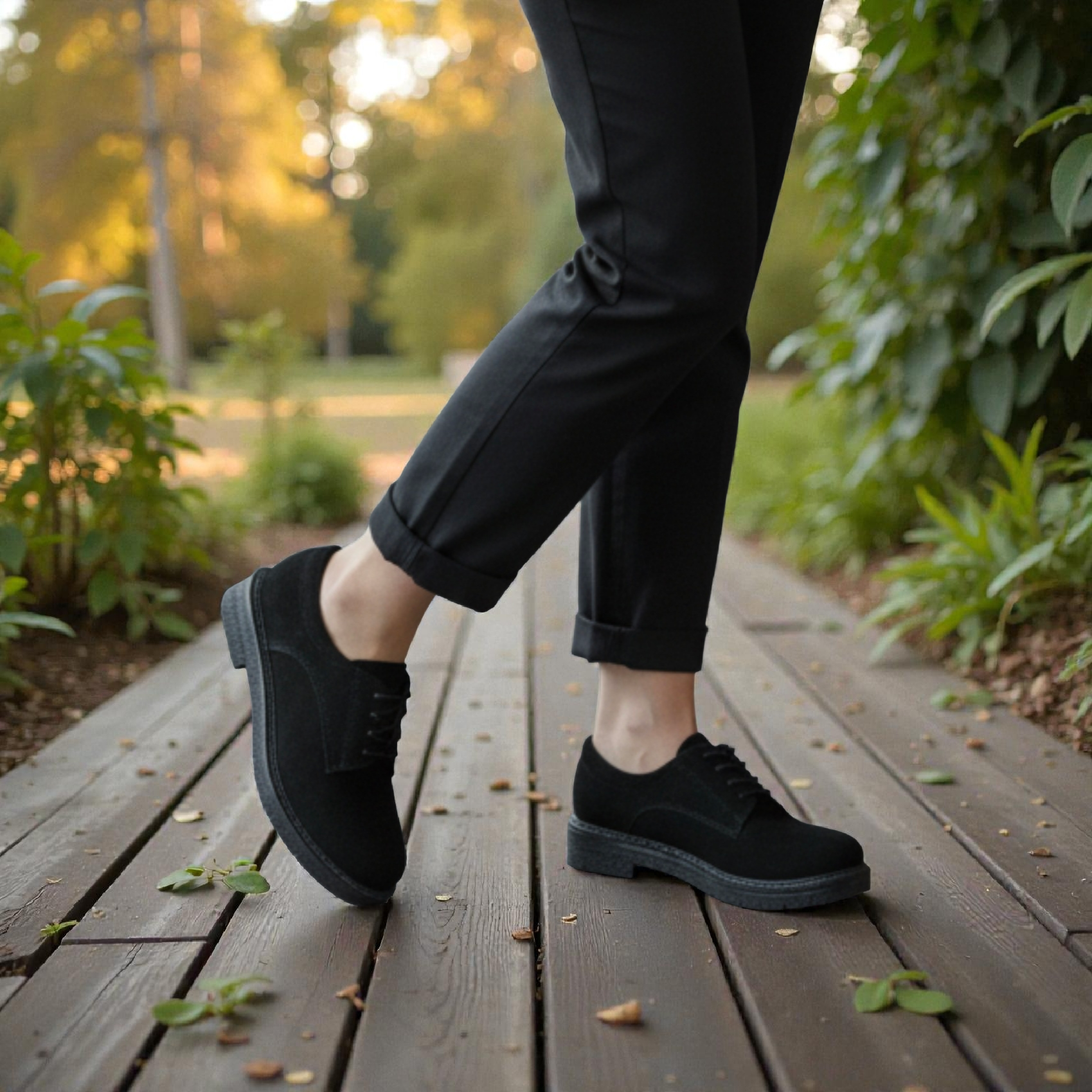 Kadın Süet Oxfrod Ayakkabı