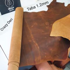 Semi Clasik Crazy Deri Taba 1mm ile 2mm Arası Kalınlıklar