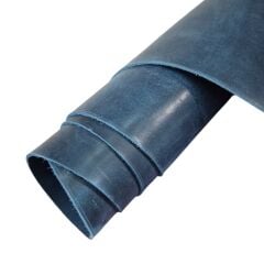 Vegetal Crazy Deri Petrol Mavi 2mm ile 2.2mm Arası Kalınlıklar