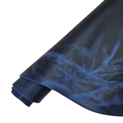 Clasik Crazy Deri Koyu Mavi