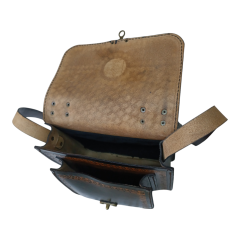 Hakiki Deri El İşçiliği El Omuz Çantası 25cmx22cm