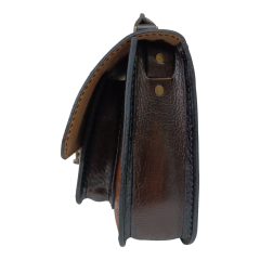 Hakiki Deri El İşçiliği El Omuz Çantası 25cmx22cm