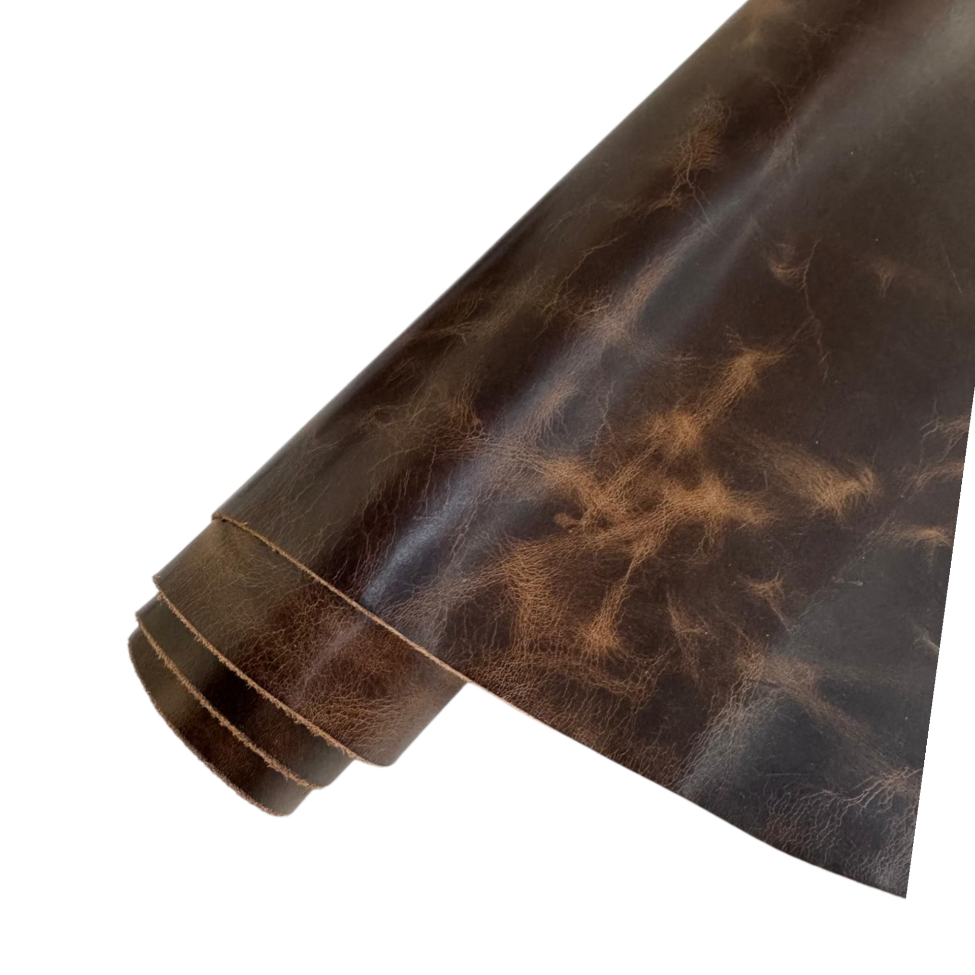 Full Vegetal  Crazy Deri Kızılkahve