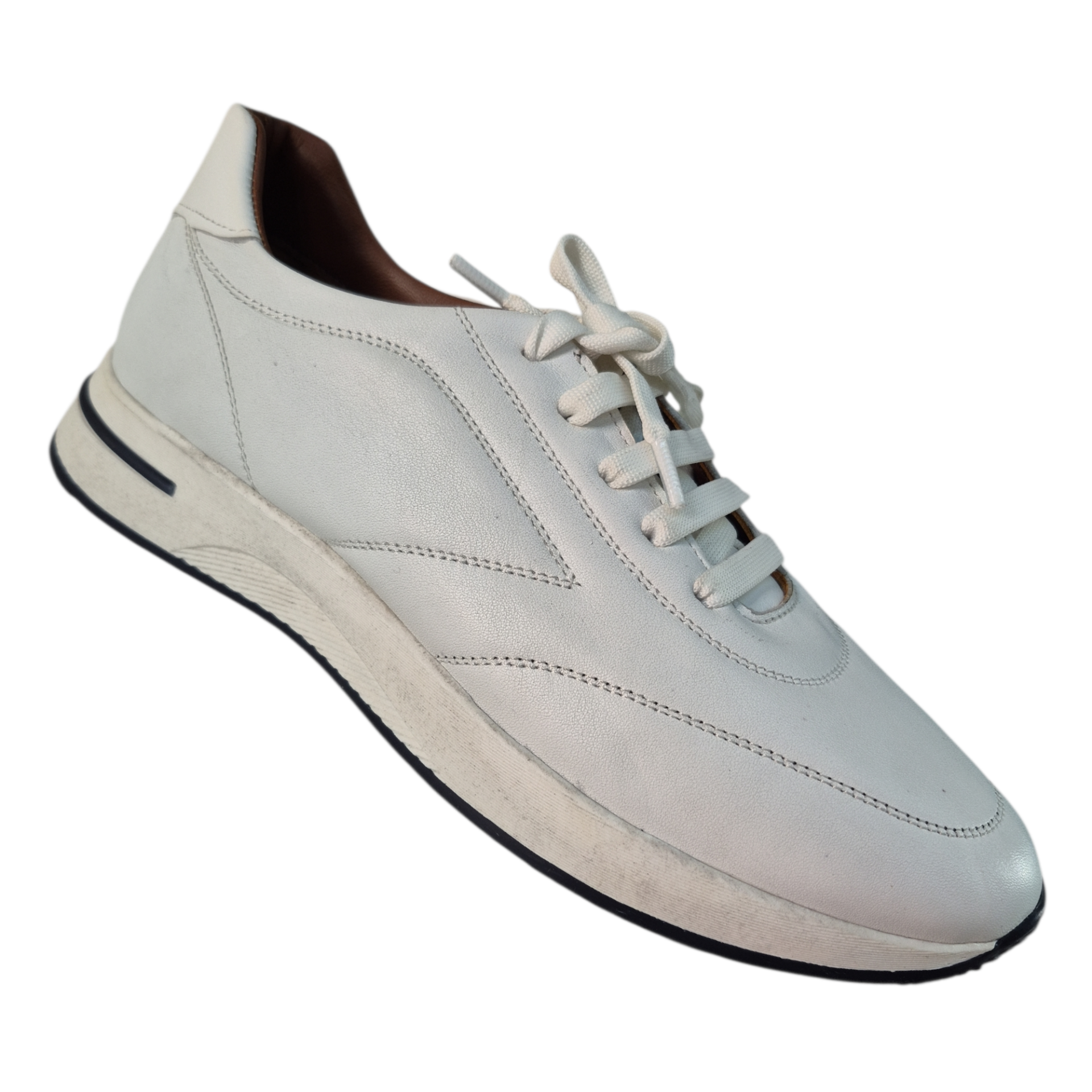 Hakiki Deri Sneaker Spor Ayakkabı