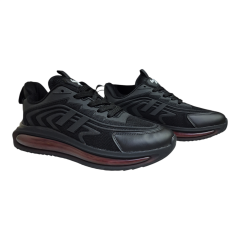 Erkek Vegan Deri Tekstil Sneaker Spor Ayakkabı