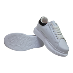 Kadın Vegan Deri Sneaker Spor Ayakkabı