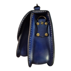 Kadın Hakiki Deri  El Omuz Çantası El İşçiliği Hanmade