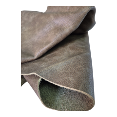 Clasik Crazy Deri Flother Yeşil