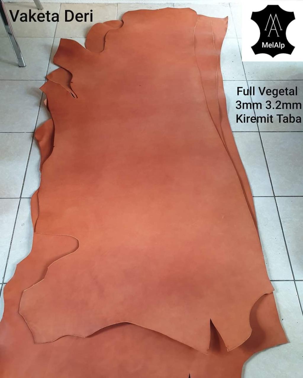 Full Vegetal Deri Taba 2,4mm ve 3.2mm