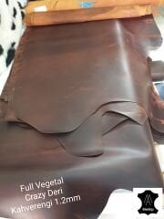 Vegetal Crazy Deri Dolaplı Kahverengi 1mm ile 2mm Arası Kalınlıklar