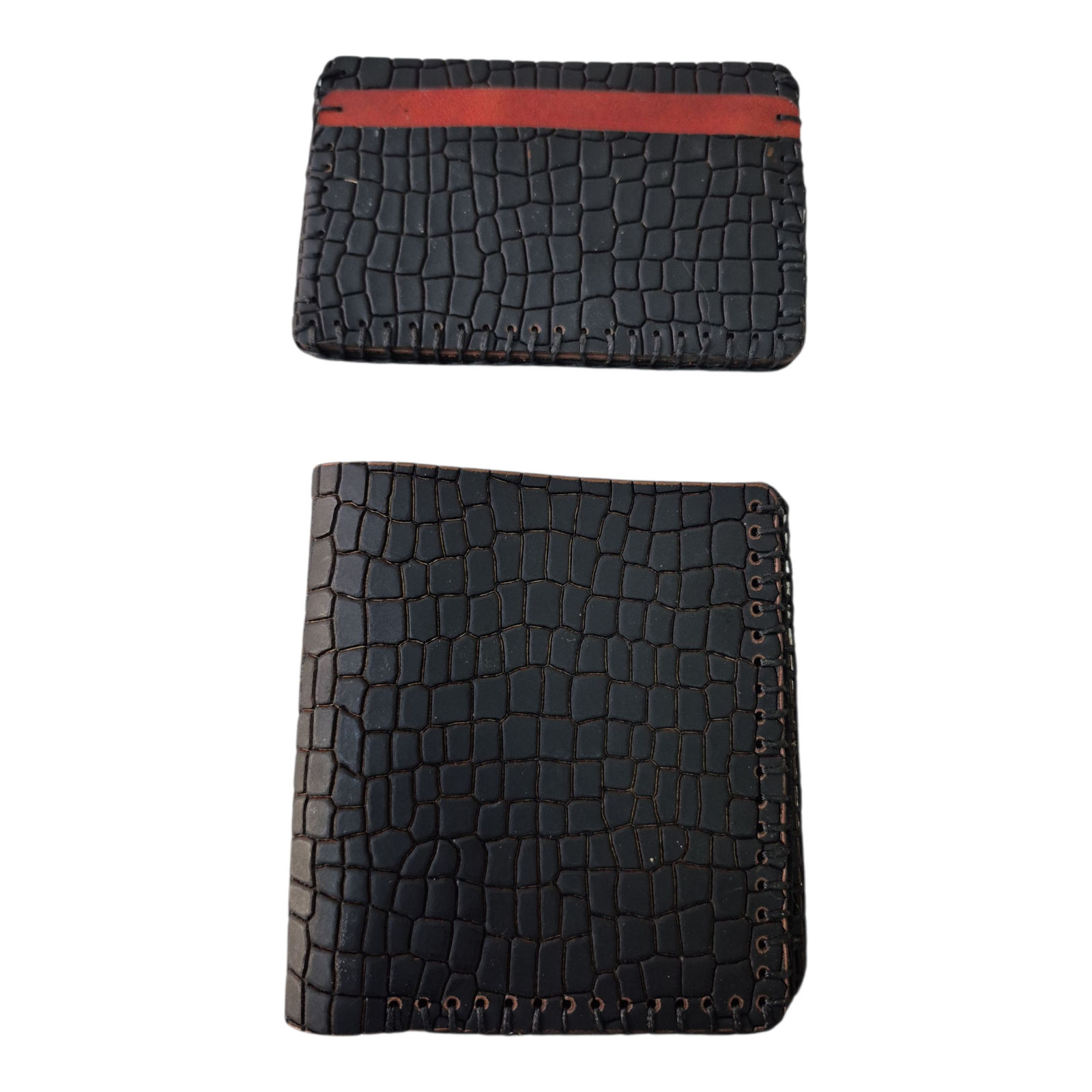 Hakiki Deri Cüzdan ve Kartlık El İşçiliği Hanmade