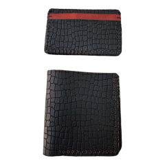 Hakiki Deri Cüzdan ve Kartlık El İşçiliği Hanmade