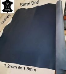 Semi Vejital Deri Lacivert