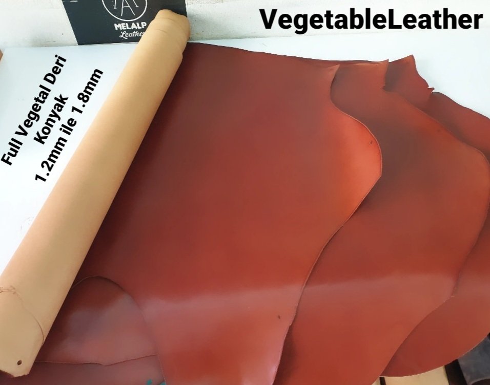 Full Vegetal Deri Konyak 1.2mm ve 2mm
