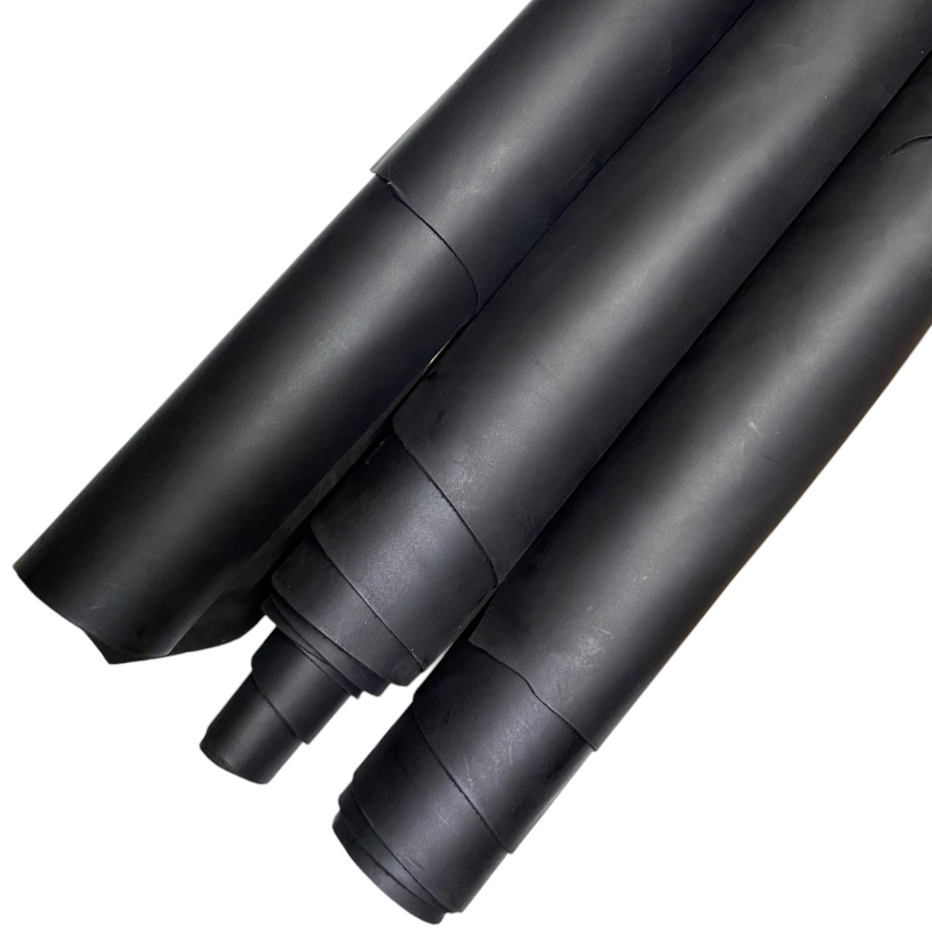 Semi Crazy Deri Siyah 1mm ile 2mm Arası Kalınlıklar
