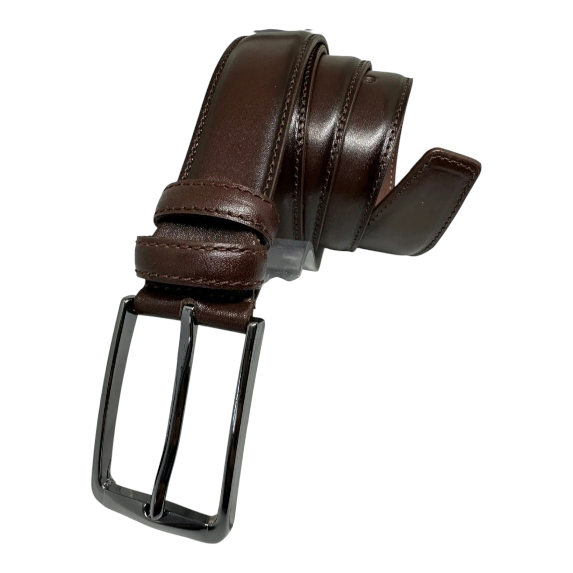 Hakiki Deri Kemer 3.5cm Kumaş