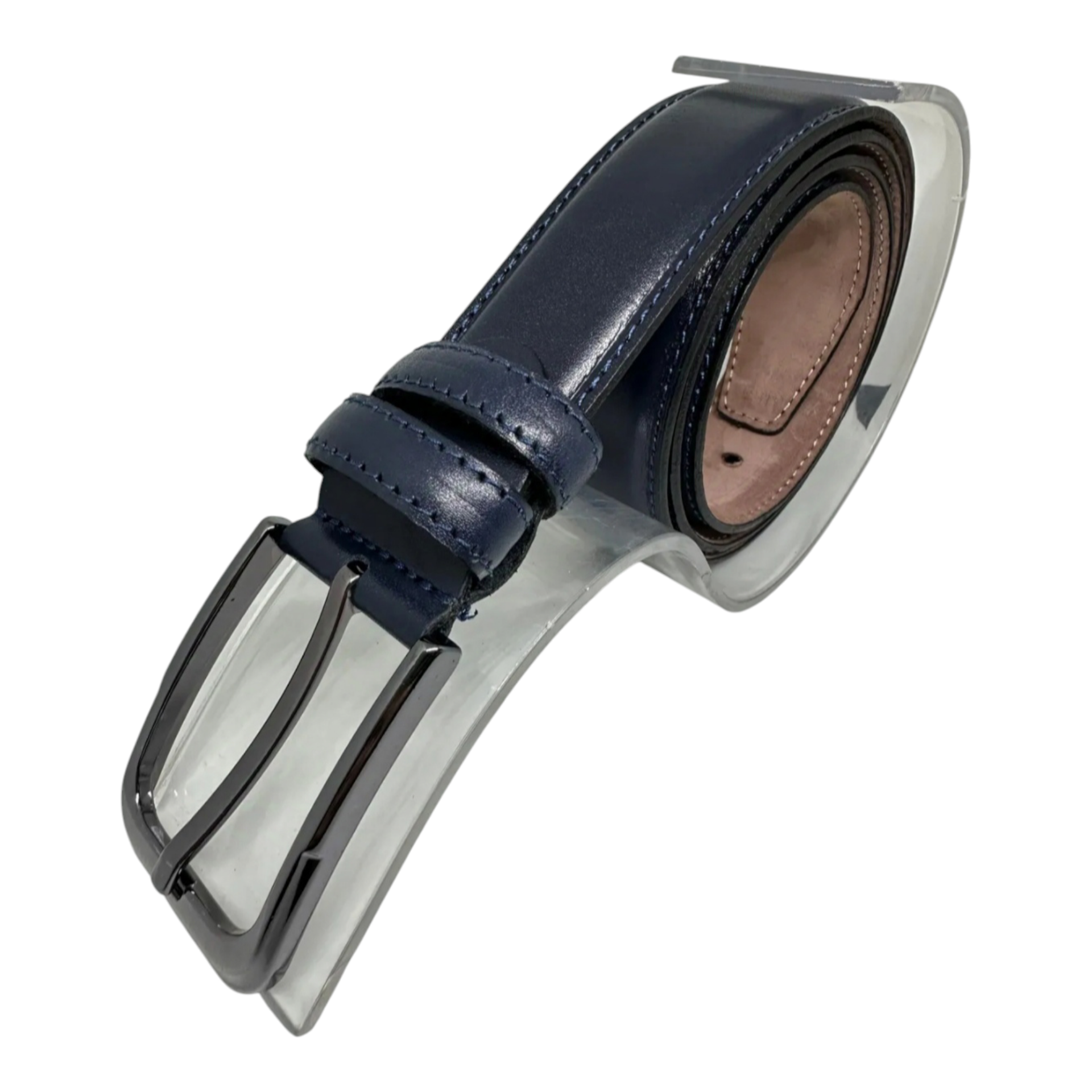 Hakiki Deri Kemer 3.5cm Kumaş