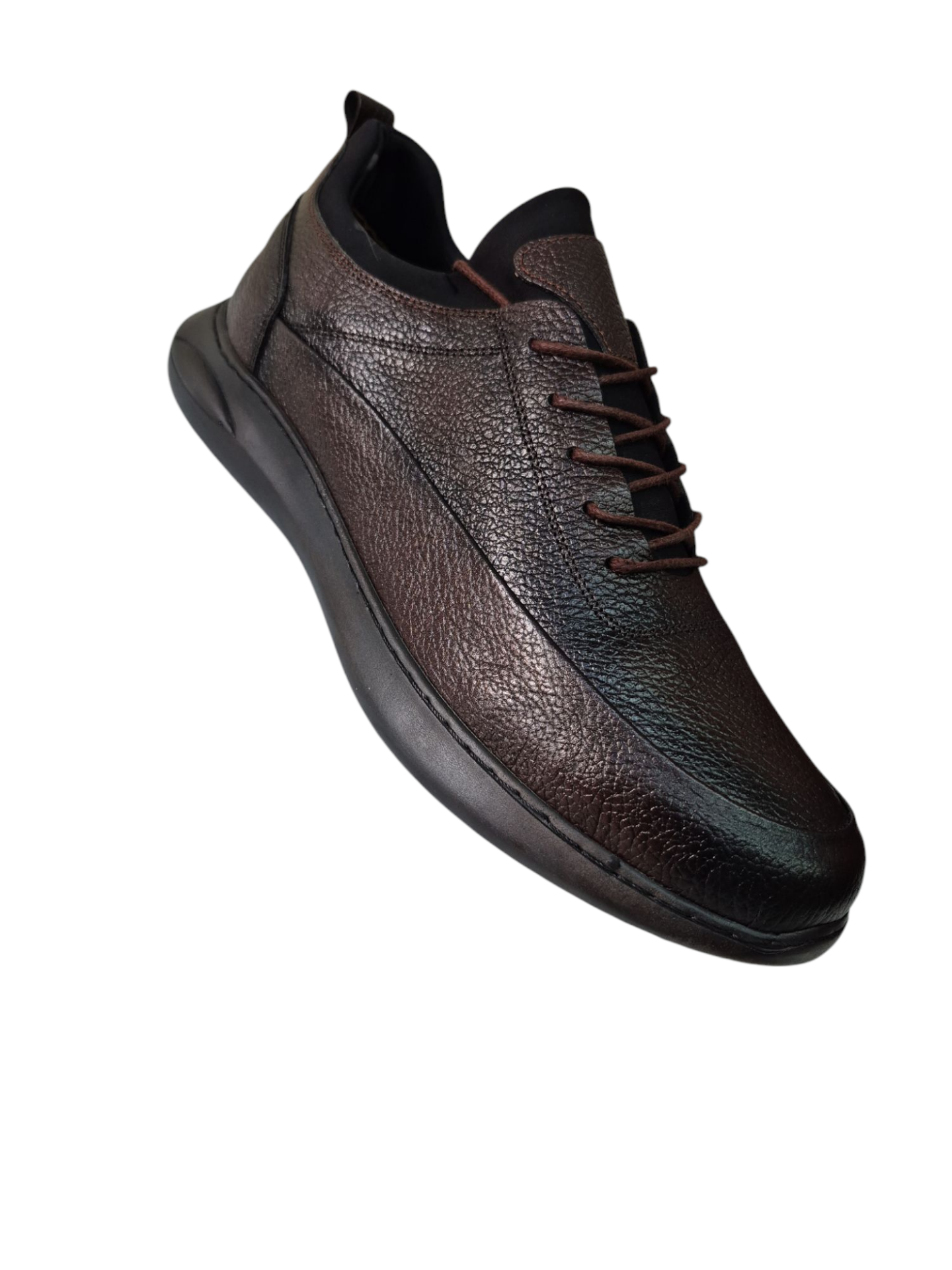 Erkek Hakiki Deri Ayakkabı Battal Boy Spor