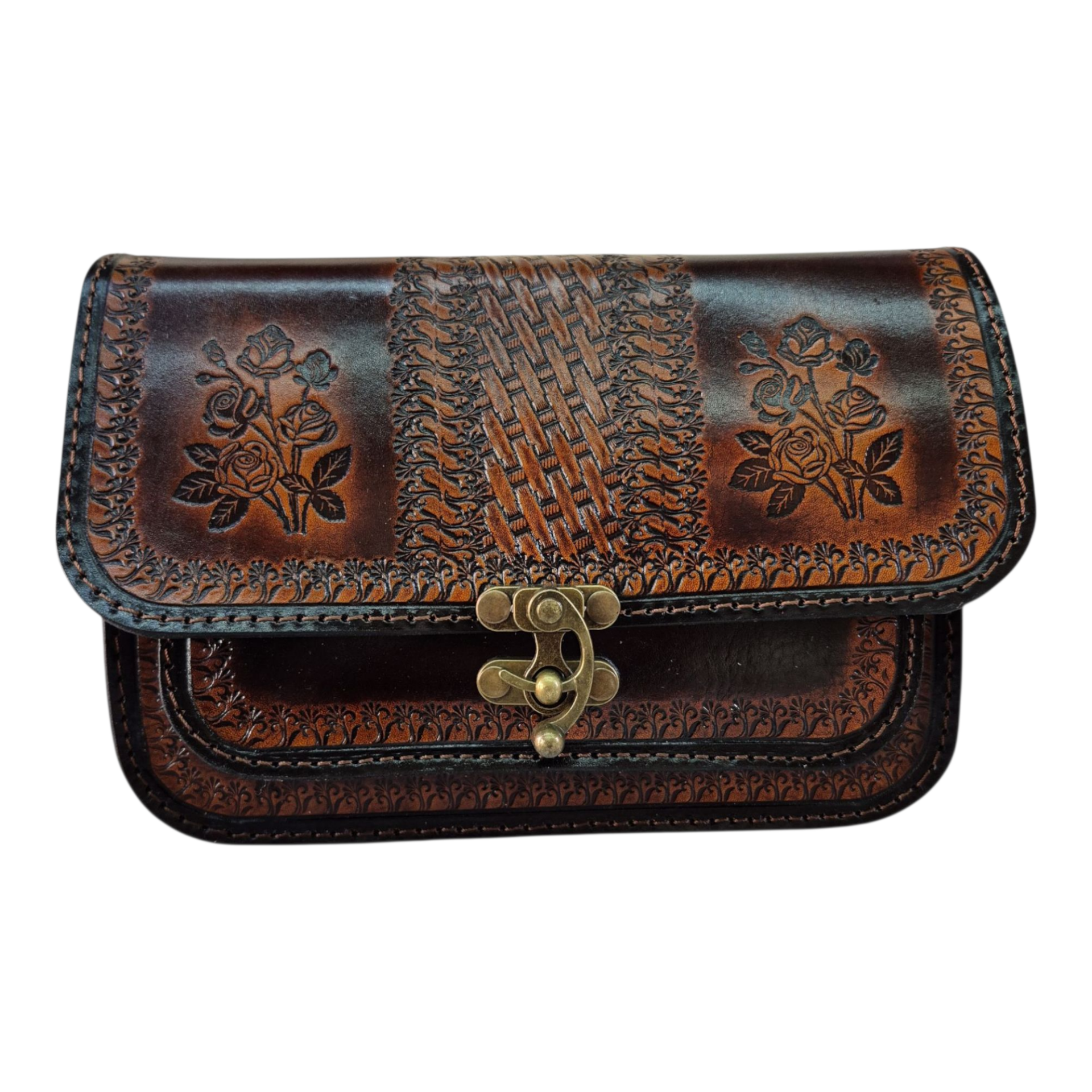 Kadın Hakiki Deri Omuz Çantası El İşçiliği Hanmade