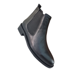 Erkek Hakiki Deri Bot Yandan Lastikli