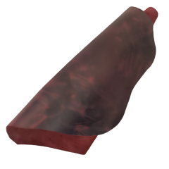 Premium Crazy Deri Bordo