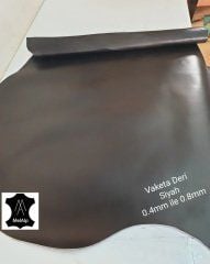 Vaketa Deri Siyah Astar 0.6mm ile 0.8mm