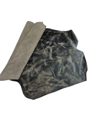 Clasik Crazy Deri Koyu Gri